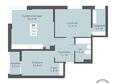 Пионер: Планировка 2-комн 76,2 м²