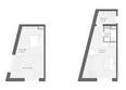 Реликт: Планировка Апартамент 44,71 м²