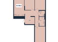 Норд-Премьер, корпус 16: Планировка 3-комн 86,6 м²