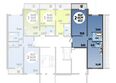 Предгорье ЛАГО-НАКИ, литер 1: Планировка 2-комн 67,17 м²