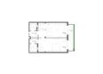 Парк Плаза: Планировка Апартамент 85,22 м²