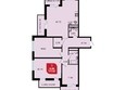 Красная площадь, литера 4: Планировка 3-комн 117 м²