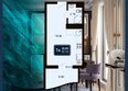 Марине Гарден Сочи, к 8: Планировка 1-комн 27,34, 28,06 м²