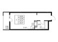Звезда Столицы 2: Планировка Студия 29,47 м²