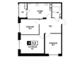 Кварталы 17/77, литер 4.2: Планировка 3-комн 71,9 м²