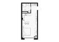 Оливия, корпус 2: Планировка Студия 32,7 м²