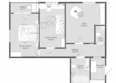 Образцово, дома 6-7: Планировка 2-комн 72,19 м²