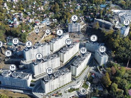 Продается 2-комнатная квартира ГК Marine Garden Sochi (Марине), к 16, 45.01  м², 25655700 рублей