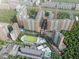 Продается 2-комнатная квартира ЖК Гринсайд, 4.1-4.3, 52.87 м², 8810000 рублей