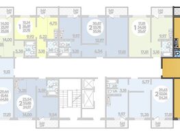 Продается 3-комнатная квартира ЖК Суворовский, литера 15, 86.15  м&sup2;, 7919199 рублей
