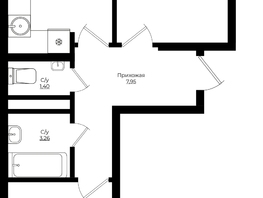 Продается 2-комнатная квартира ЖК Клубный квартал Европа, 9, литера 4, 59.25  м², 10039320 рублей