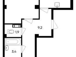 Продается 2-комнатная квартира ЖК Ботаника, 55.1  м&sup2;, 10303700 рублей