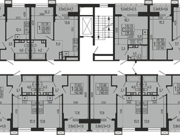 Продается 1-комнатная квартира ЖК Звезды, литер 9, 37.4 м², 4489000 рублей
