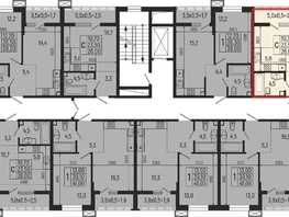 Продается Студия ЖК Звезды, литер 9, 26 м², 3952000 рублей