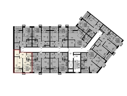 Продается 1-комнатная квартира ЖК Звезды, литер 11, 39.8  м&sup2;, 5574000 рублей