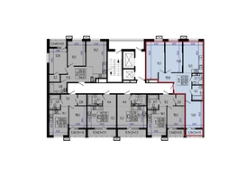 Продается 3-комнатная квартира ЖК Звезды, литер 11, 87.2  м&sup2;, 10991000 рублей