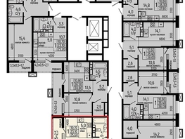 Продается Студия ЖК Звезды, литер 11, 25.6  м&sup2;, 4152000 рублей