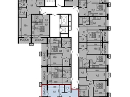 Продается 1-комнатная квартира ЖК Звезды, литер 11, 47  м&sup2;, 6345000 рублей