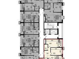Продается 2-комнатная квартира ЖК Звезды, литер 11, 60.3  м&sup2;, 10976000 рублей