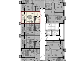 Продается Студия ЖК Звезды, литер 11, 25.6  м&sup2;, 5174000 рублей