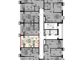 Продается Студия ЖК Звезды, литер 11, 27.9  м&sup2;, 4328000 рублей