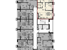 Продается 2-комнатная квартира ЖК Звезды, литер 11, 65.7  м&sup2;, 8421000 рублей