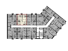 Продается 1-комнатная квартира ЖК Звезды, литер 11, 36.8  м&sup2;, 7066000 рублей