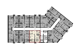Продается 1-комнатная квартира ЖК Звезды, литер 11, 38  м&sup2;, 5396000 рублей