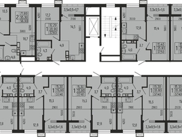 Продается 1-комнатная квартира ЖК Звезды, литер 12, 45.8  м&sup2;, 8794000 рублей