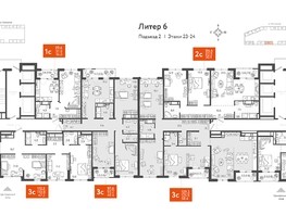 Продается 3-комнатная квартира ЖК Все Свои VIP, литера 6, 101.5  м², 30450000 рублей