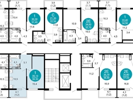 Продается 1-комнатная квартира ЖК Лестория, дом 2, 36.4  м&sup2;, 17651570 рублей