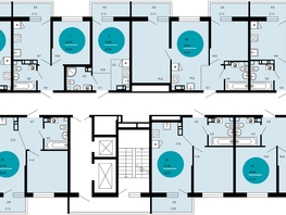 Продается 1-комнатная квартира ЖК Флора, 4 этап, 38.6  м&sup2;, 13592480 рублей