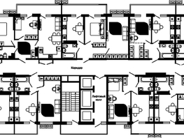 Продается 2-комнатная квартира ЖК Отражение, 2 очередь литера 4, 65.5  м², 9039000 рублей