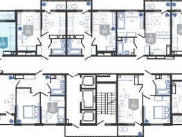 Продается 1-комнатная квартира ЖК Облака-3, дом 1, 32.5 м², 7465250 рублей