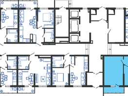 Продается 2-комнатная квартира ЖК Облака-3, дом 1, 59.7 м², 10399740 рублей
