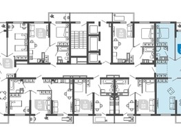Продается 2-комнатная квартира ЖК Облака-2, блок секция 4-8, 83.1  м², 13794600 рублей