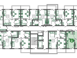 Продается 1-комнатная квартира ЖК Флора, 3 этап литера 4, 37.6  м&sup2;, 12951120 рублей