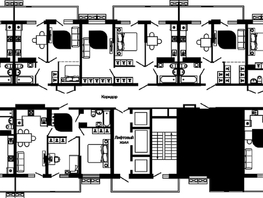 Продается 1-комнатная квартира ЖК Отражение, 2 очередь литера 4, 40.8  м&sup2;, 5858933 рублей