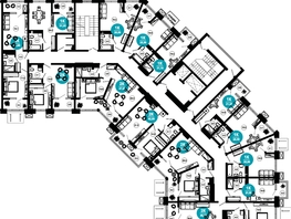 Продается 2-комнатная квартира АО Нескучный сад, корпус 1, 47.5  м², 41424750 рублей