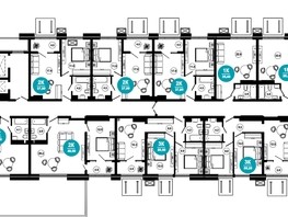 Продается 2-комнатная квартира АО Нескучный сад, корпус 1, 44.1  м², 47323710 рублей