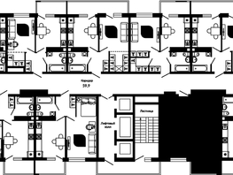 Продается 1-комнатная квартира ЖК Отражение, 2 очередь литера 3, 40.3  м&sup2;, 5891084 рублей