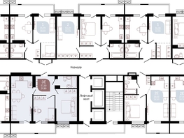 Продается 2-комнатная квартира ЖК Отражение, 2 очередь литера 4, 61.4  м², 8313560 рублей