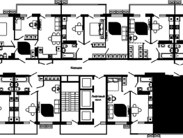 Продается 3-комнатная квартира ЖК Отражение, 2 очередь литера 4, 75.9  м&sup2;, 9258451 рублей