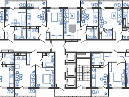 Продается 2-комнатная квартира ЖК Облака-3, дом 1, 63 м², 10720080 рублей