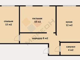 Продается 2-комнатная квартира Чайковского П.И. ул, 56.8  м², 5200000 рублей