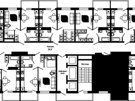 Продается 1-комнатная квартира ЖК Отражение, 2 очередь литера 3, 40  м², 6232000 рублей