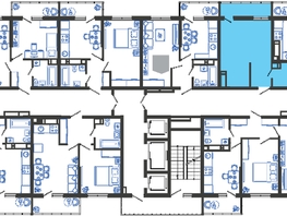 Продается Студия ЖК Облака-3, дом 1, 28 м², 7014000 рублей