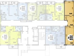 Продается 3-комнатная квартира ЖК Парк у дома, литера 8.3, 88.3  м², 12160000 рублей
