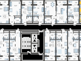 Продается 2-комнатная квартира ЖК Кислород, корпус 15, 48.73  м², 18239639 рублей