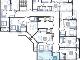 Продается 2-комнатная квартира ЖК Облака-3, дом 1, 59.8  м², 10710180 рублей